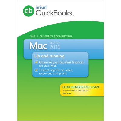 Quickbooks Pro Mac 2016 + 90 Day Support