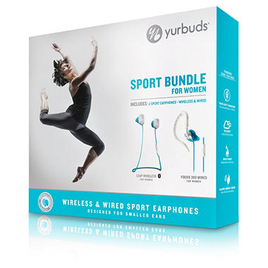 Yurbuds Sport Bundle For Women   YBWNPACK01ANWAM