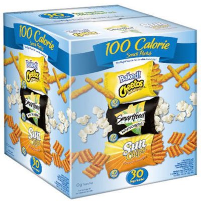 100 Calorie Snack Packs Variety - 30 ct.