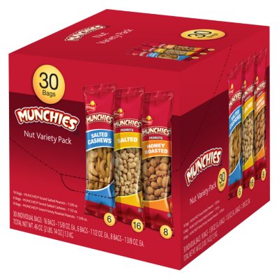 Munchies Nut Variety Pack - 30 pk.