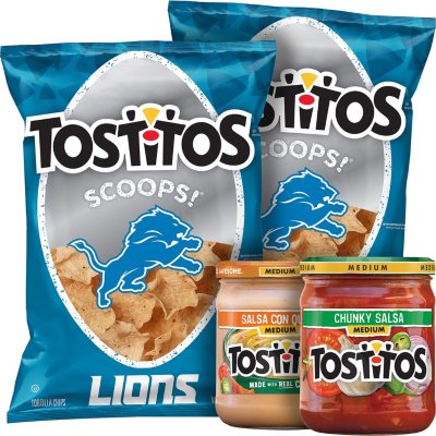 UPC 028400202114 product image for Tostitos NFL Detroit Lions Chips & Dips Party Box, Box (50.5 oz.) | upcitemdb.com