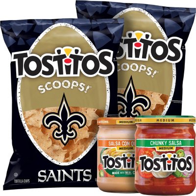 UPC 028400202275 product image for Tostitos NFL New Orleans Saints Chips & Dips Party Box (50.5 oz.) | upcitemdb.com