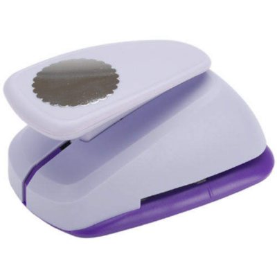 Clever Lever Giga Craft Punch-Scalloped Circle