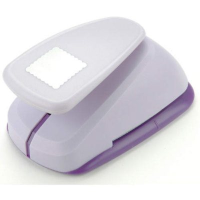 Clever Lever Giga Craft Punch-Scalloped Square