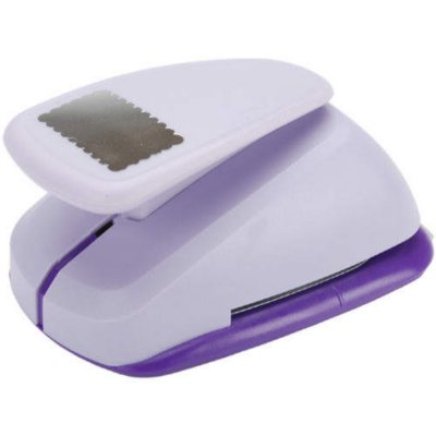 Clever Lever Giga Craft Punch-Scallop Rectangle