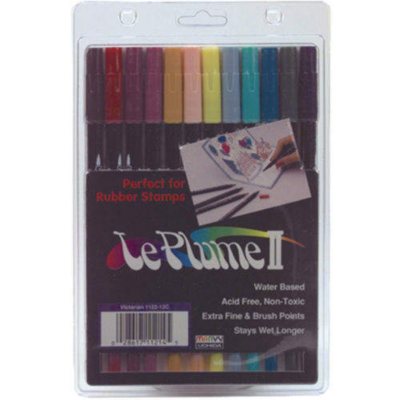 Leplume II Markers 12/Pkg-Victorian