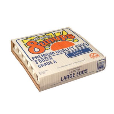 3 Dozen Grage A Large Eggs