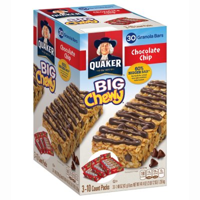 Quaker Big Chewy Granola Bars - 30 ct.