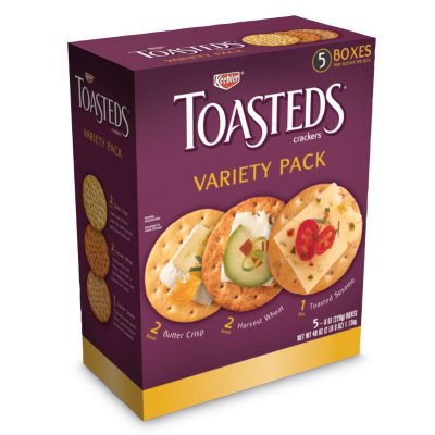 UPC 030100224877 product image for Keebler® Toasteds® Party Pack - 40oz | upcitemdb.com