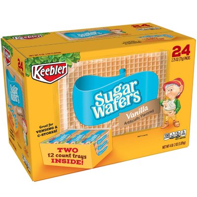 Keebler® Sugar Wafers - 2.75 oz. - 24 pkgs.