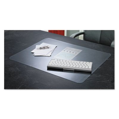 Artistic - KrystalView Desk Pad with Microban, Glossy, 38 x 24 -  Clear