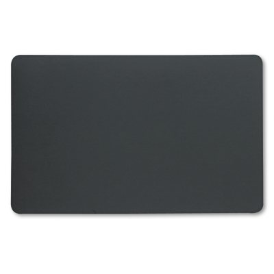 Artistic Products Rhinolin Desk Pad - No Side Panels - Black - 19" x 12"