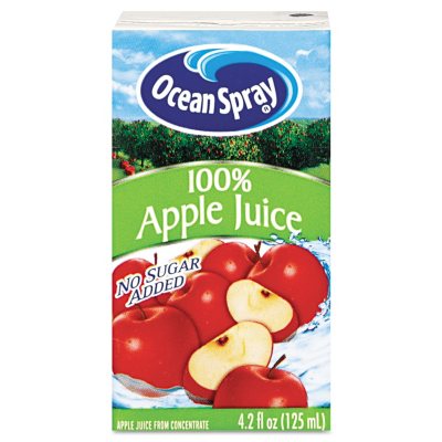Ocean Spray Aseptic Juice Boxes, 100% Apple (4.2 oz. box, 40 pk.)