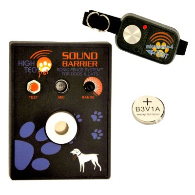 High Tech Pet - Sound Barrier Indoor Wireless Sonic Fence