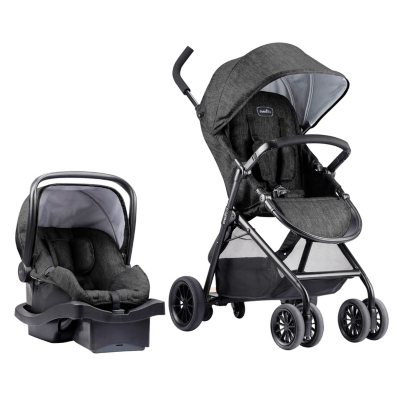 UPC 032884192496 product image for Evenflo Sibby Travel System with LiteMax Infant Car Seat | upcitemdb.com