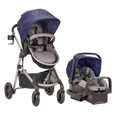 UPC 032884197194 product image for Evenflo Pivot Modular Travel System, Navy | upcitemdb.com