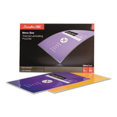 Swingline GBC - Laminating Pouches, 3 mil, 11 1/2 x 17 1/2 -  25/Pack