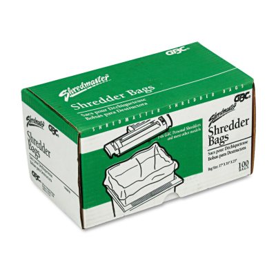 GBC Personal Shredder Bags - 16 Gallon - 100 Pack