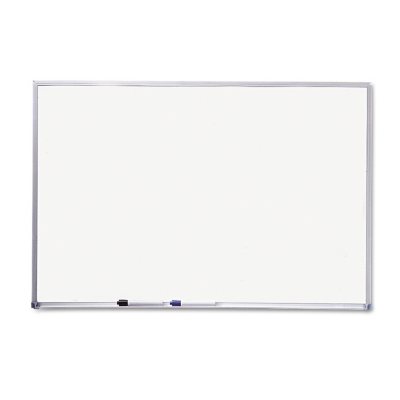 Quartet - Dry Erase Board, Melamine Surface, 72 x 48 - Aluminum Frame