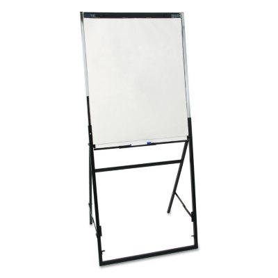 Quartet - Futura Dry Erase Presentation Easel, Melamine, 24 x 36, White -  Black Frame