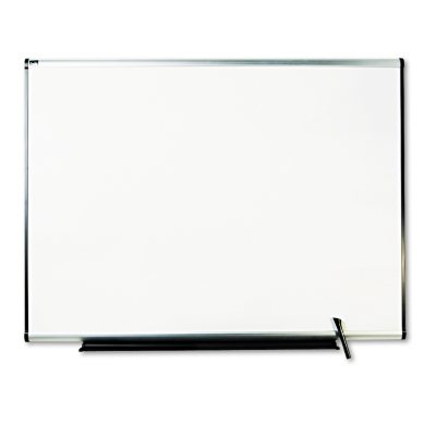 Quartet - Total Dry Erase Board, 48 x 36, White - Gray Aluminum Frame