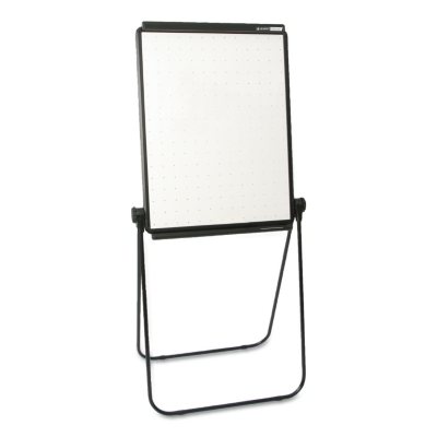Quartet - Unimate Total Erase Presentation Easel, 26 x 34, White Surface -  Black Frame