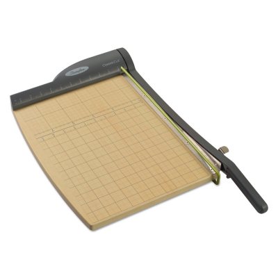 GBC ClassicCut Pro Paper Trimmer, 15 Sheets, Metal/Wood Composite Base, 12" x 15"