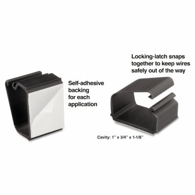 UPC 034238002048 product image for Master Caster® Cord Away® Wire Clips - 6/pk. | upcitemdb.com