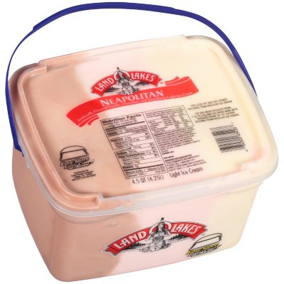 Land O' Lakes™ Neapolitan Light Ice Cream - 4.5 qt.
