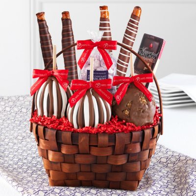 Mrs. Prindables Classic Festive Caramel Basket