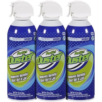 PerfectData Perfect Duster Electronic Dusting Spray - 3 pk.