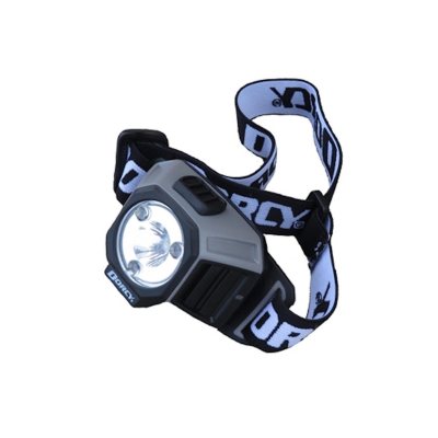 Dorcy Industrial LED Headlight - Black and Gray