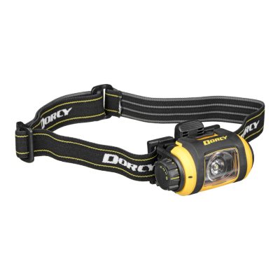 Dorcy Pro Series 200 Lumen LED Headlight with Tripod - Yellow and Black