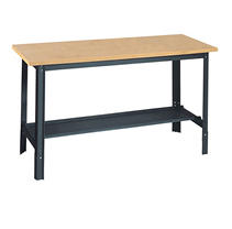 Edsal Commercial Adjustable-H Workbench with Wood Top - 48\