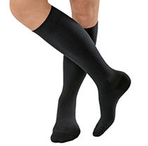 Jobst&reg; For Men Ambition Compression Socks W/ Softfit, 15-20 Mmhg, Brown 1-pair, Size 1