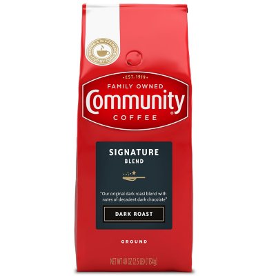 UPC 035700078004 product image for Community Coffee Ground Dark Roast (40 oz.) | upcitemdb.com