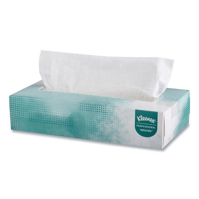 Kleenex - Naturals Facial Tissue, 2-Ply, White, 125/Box -  48 Boxes/Carton