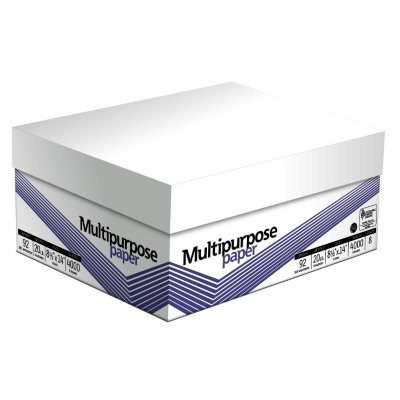 GP - Image Plus, Multipurpose Paper, 20 lb., 92 Brightness, 8-1/2” x 14”, 8 Reams - 4,000 Sheets