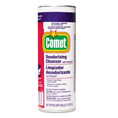 Comet - Cleanser w/Chlorinol, Powder, 21oz Canister -  24/Carton