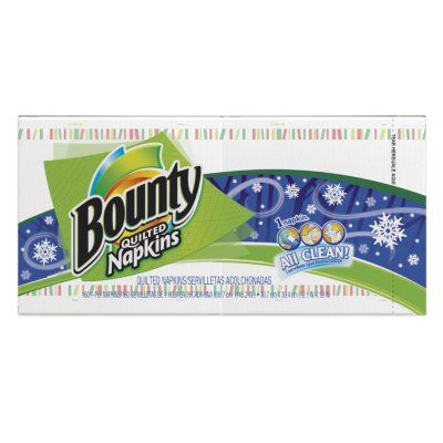 Bounty Quilted Napkins - Seasonal Print - 160 ct.