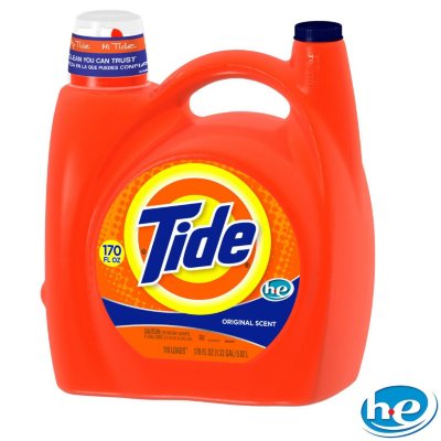 UPC 037000474678 product image for Tide HE with Acti-Lift Liquid Laundry Detergent, Original - 170 oz. - 110 loads | upcitemdb.com