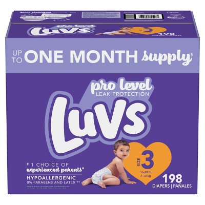 UPC 037000795971 product image for Luvs Pro Level Leak Protection Diapers (Choose Your Size) | upcitemdb.com