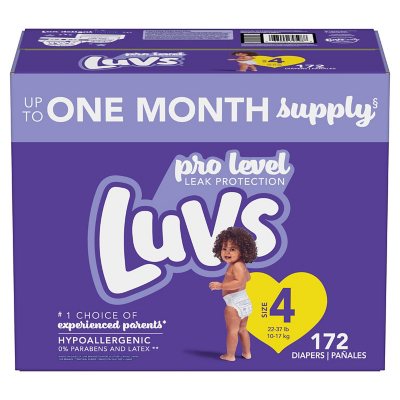 UPC 037000795988 product image for Luvs Pro Level Leak Protection Diapers (Choose Your Size) | upcitemdb.com