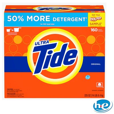 UPC 037000822189 product image for Ultra Tide HE Powder Laundry Detergent, Original - 225 oz. - 160 loads | upcitemdb.com