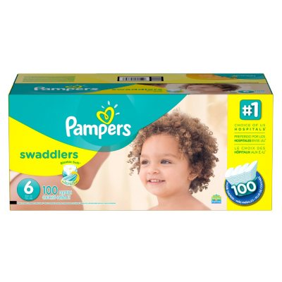 UPC 037000897897 product image for Pampers Swaddlers Economy Pack, Size 6 - 100 ct. | upcitemdb.com