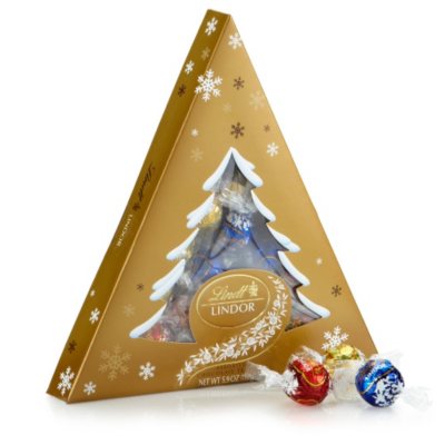 Lindt Lindor Holiday Tree Box, Assorted Flavors