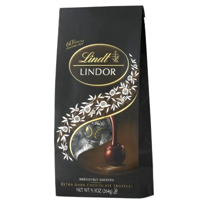 UPC 037466056821 product image for Lindor Truffles 60% Extra Dark Chocolate (9.3 oz.) | upcitemdb.com