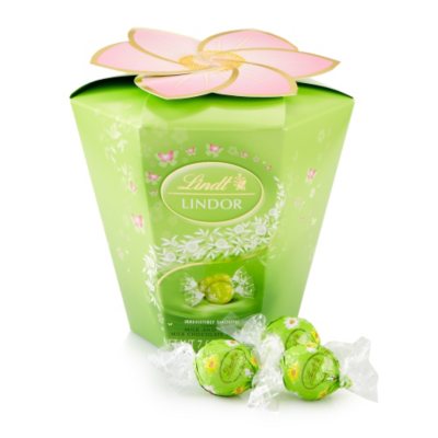 UPC 037466060095 product image for Lindor Spring Milk and White Chocolate Truffle Flower Box (7.6oz.) | upcitemdb.com