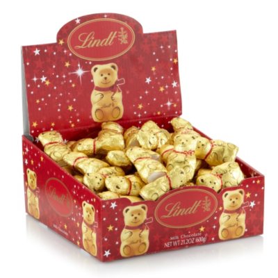 UPC 037466062884 product image for Lindt Miniature Gold Bear Box - (60 pc.) | upcitemdb.com