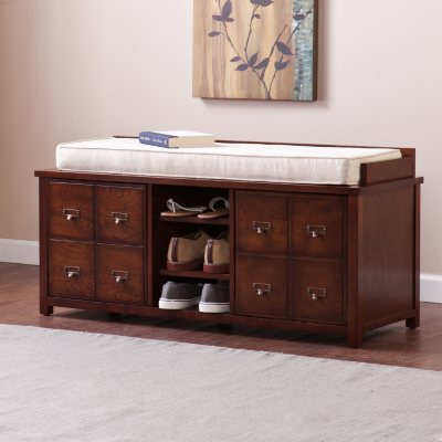 Large Apothecary Storage Bench